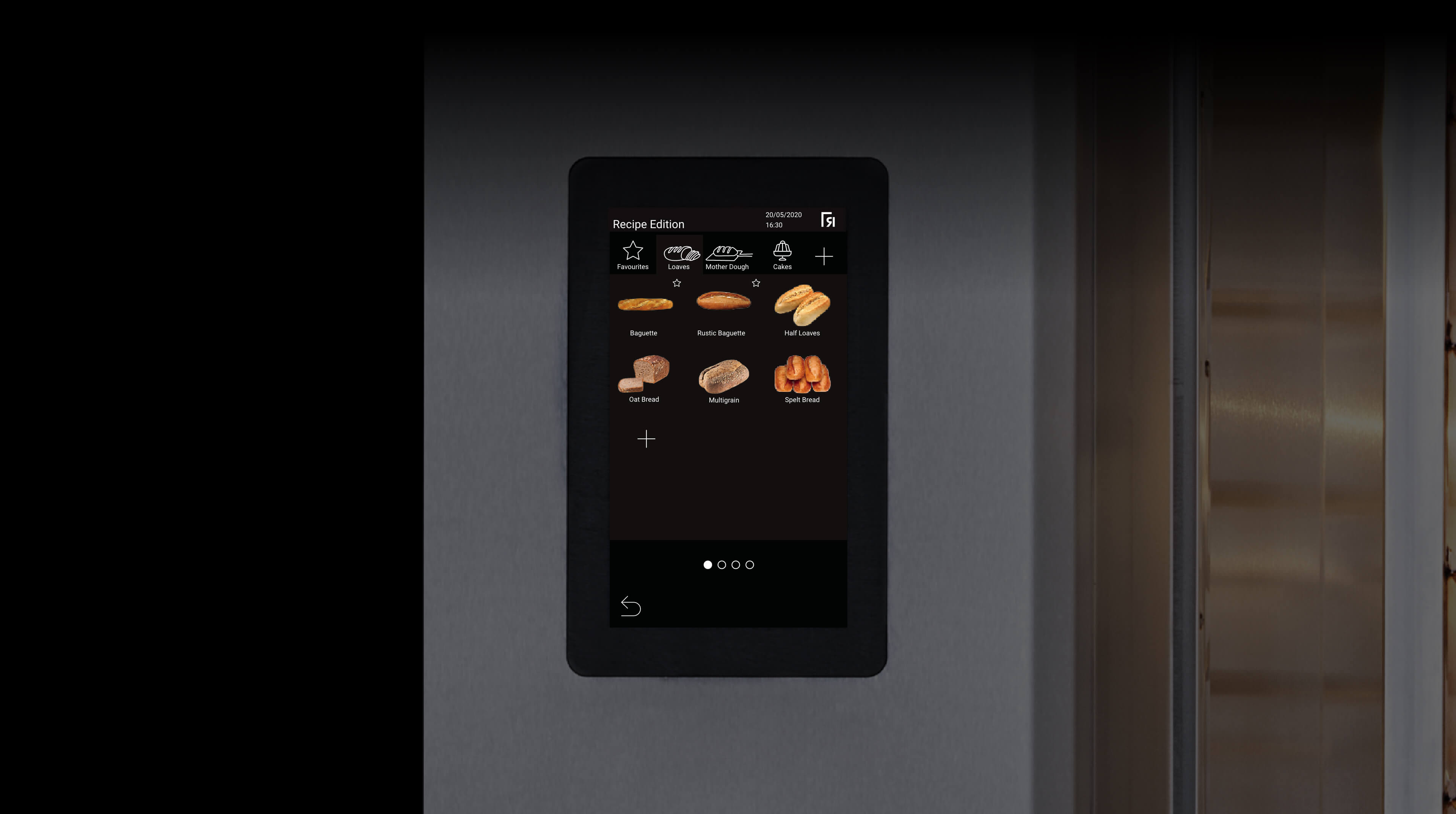 Compactram oven door view