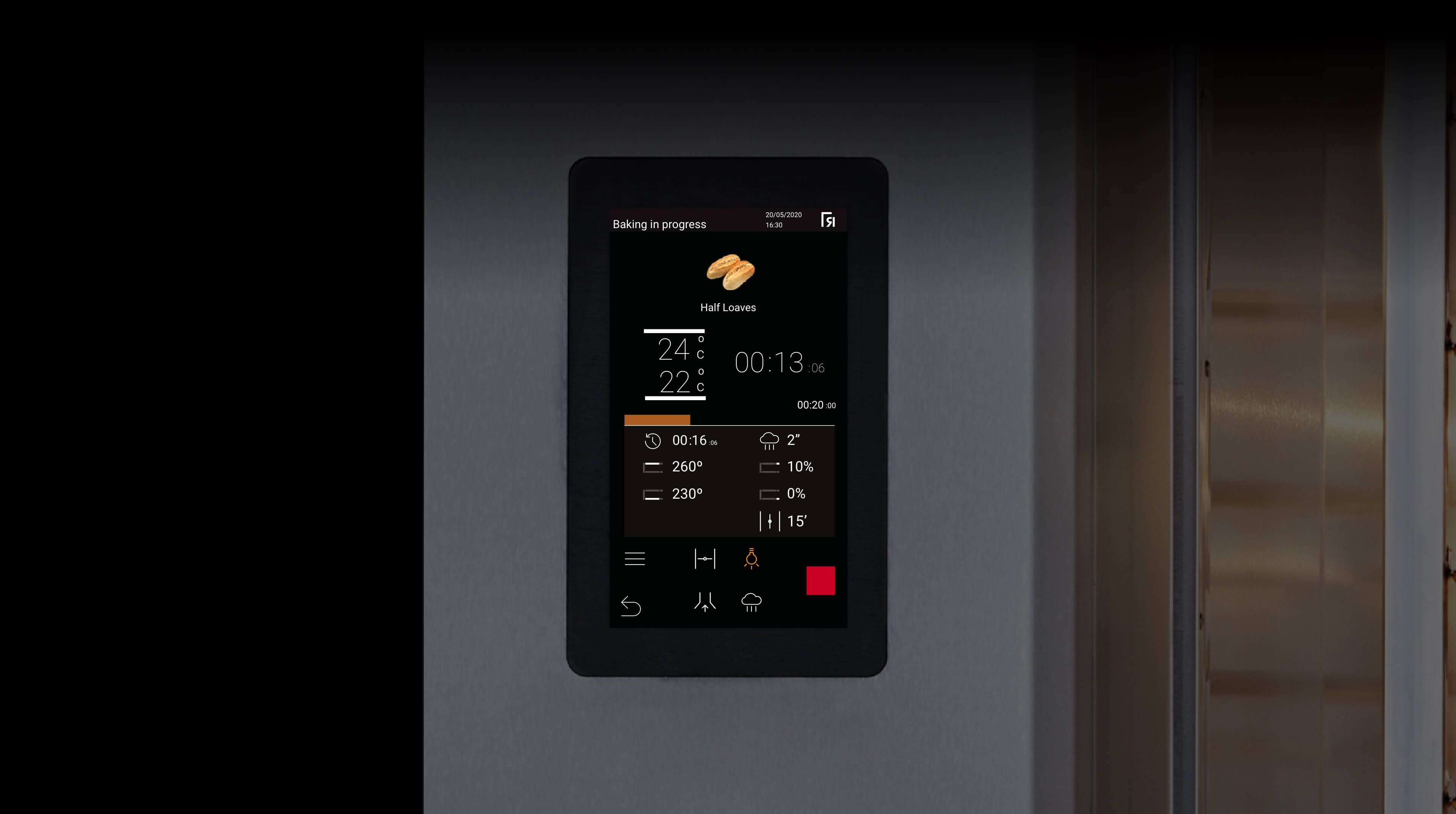 Compactram controls detail