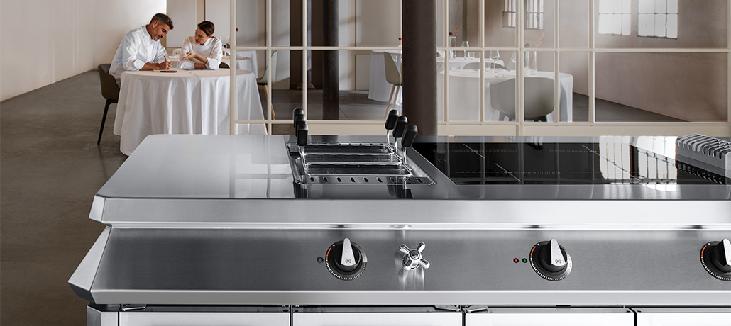 ROC cooking range in use